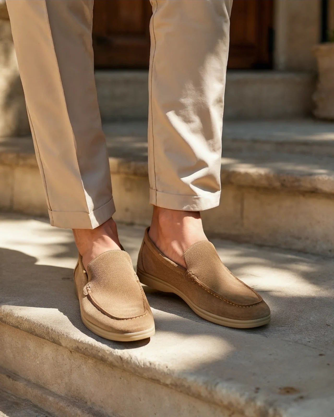 Mocassins homme slip-on style minimaliste