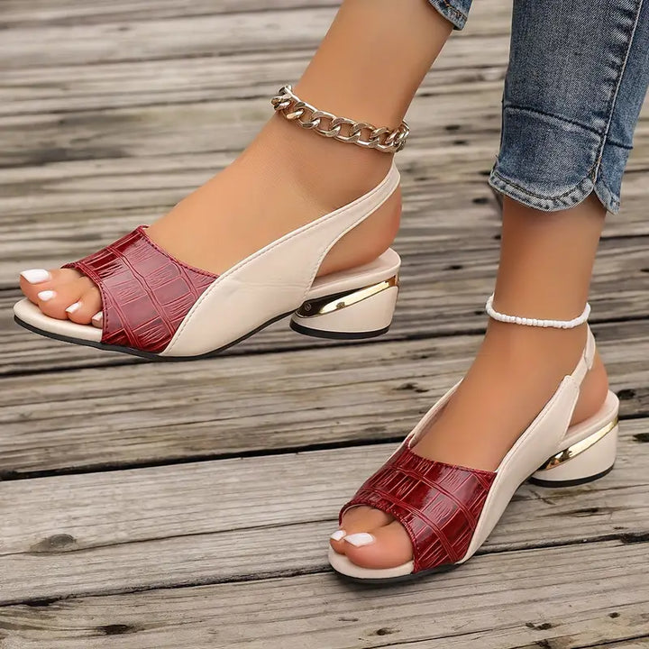 Escarpins Slingback Femme | Talon Carré