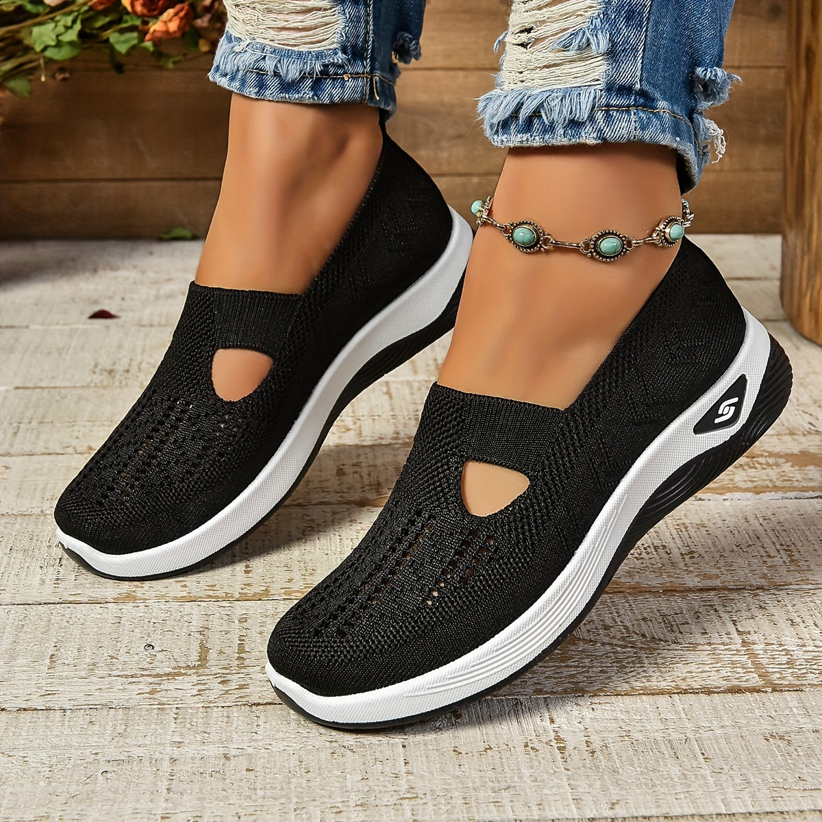 Baskets Orthopédiques À Enfiler Femme | Respirant