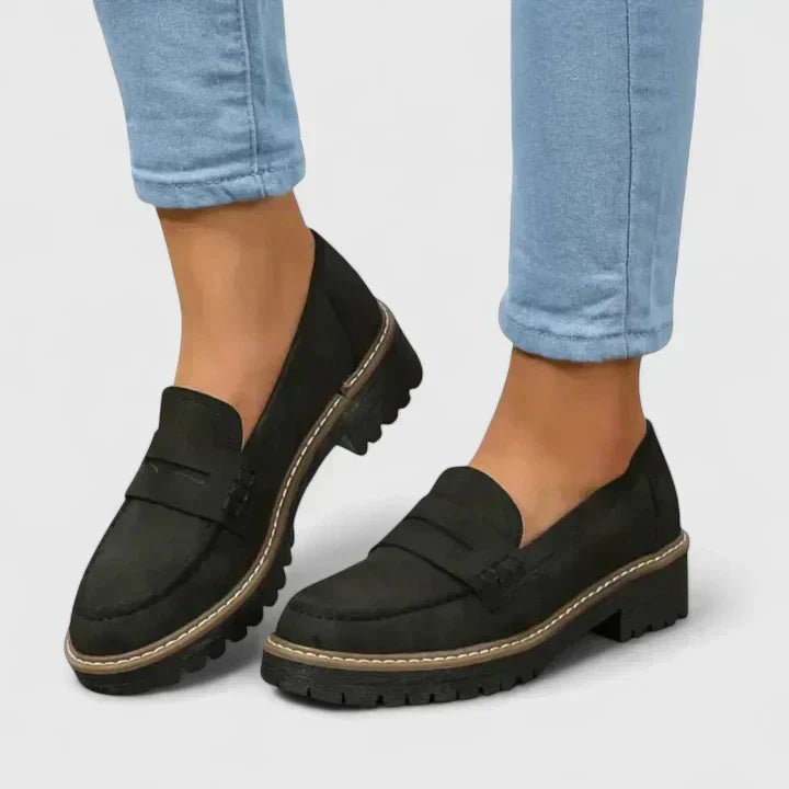 Mocassins Épais Femme | À Enfiler
