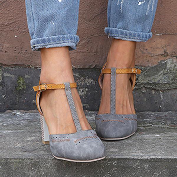 Chaussures Mary Jane À Talon Femme | Bloc