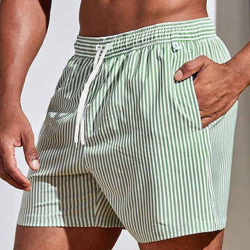 Short de bain homme rayé | Plage