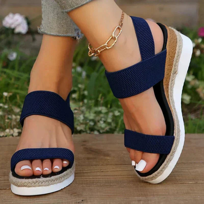 Sandales Plateforme À Bride Femme | Décontracté