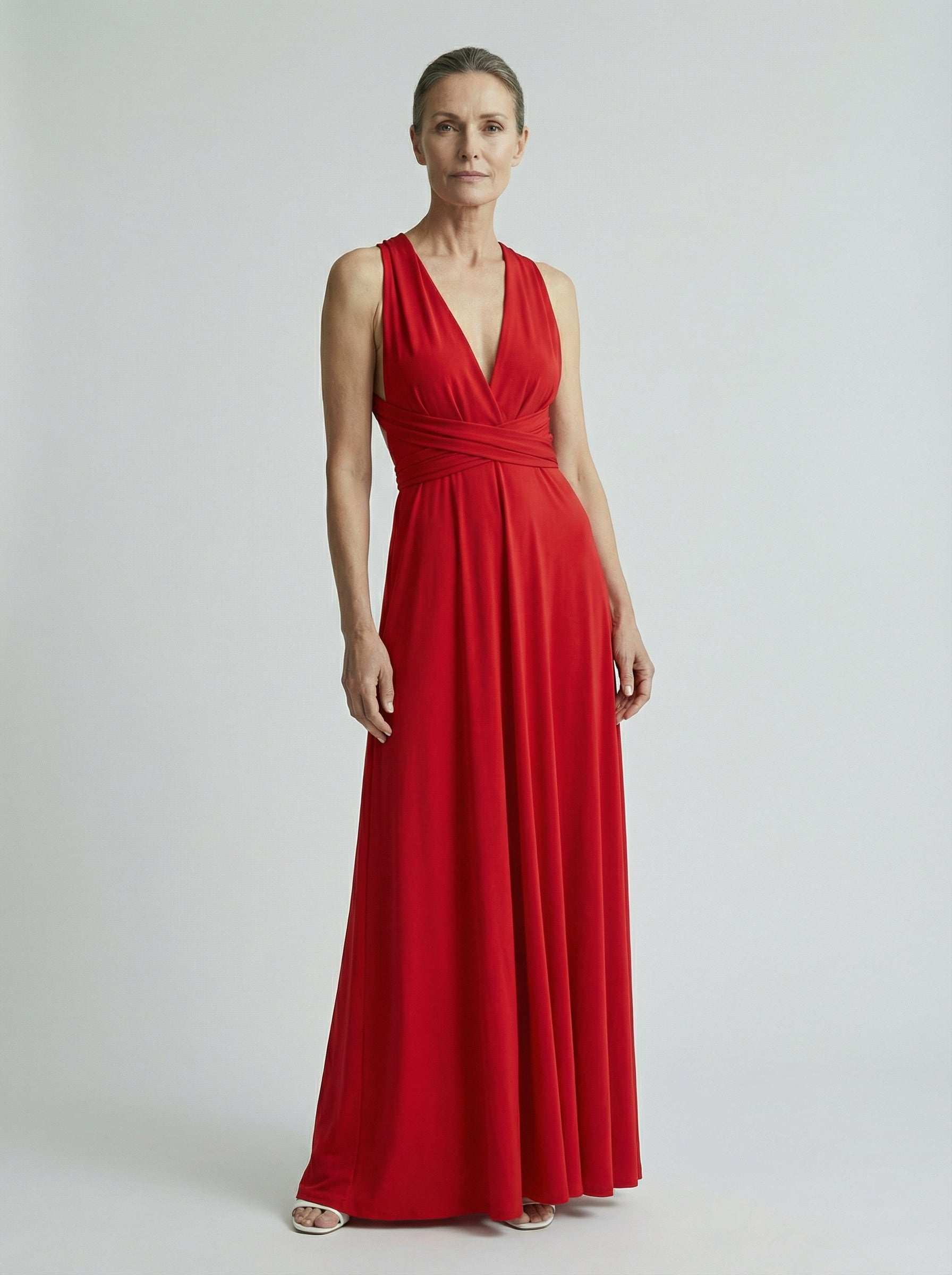 Robe femme dos nu multi position soirée | Maxi