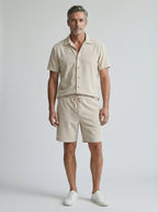 Ensemble homme chemise manches courtes et short | Décontracté