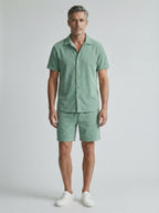 Ensemble homme chemise manches courtes et short | Décontracté