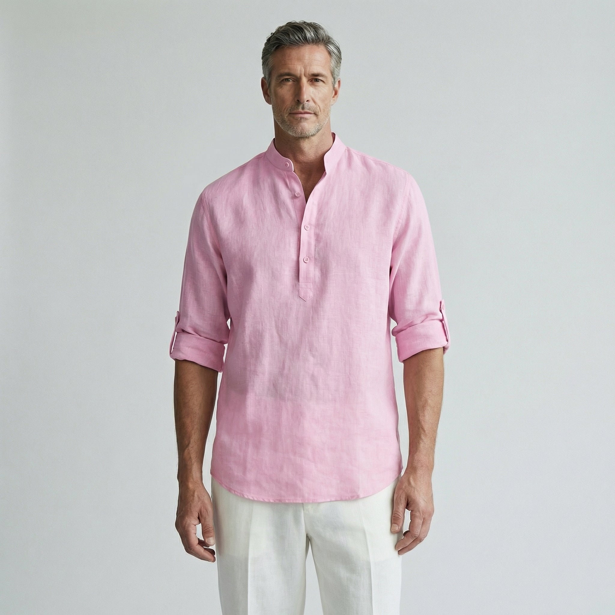 Chemise homme manches longues décontractée | Été