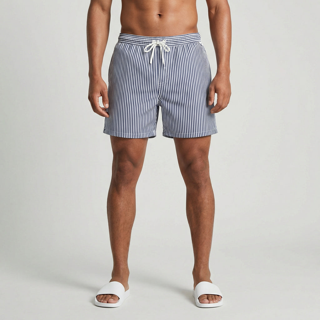 Short de bain homme rayé | Plage