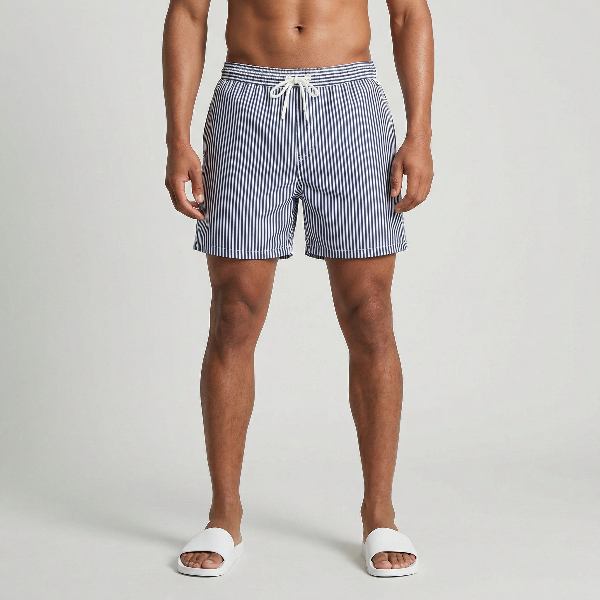 Short de bain homme rayé | Plage
