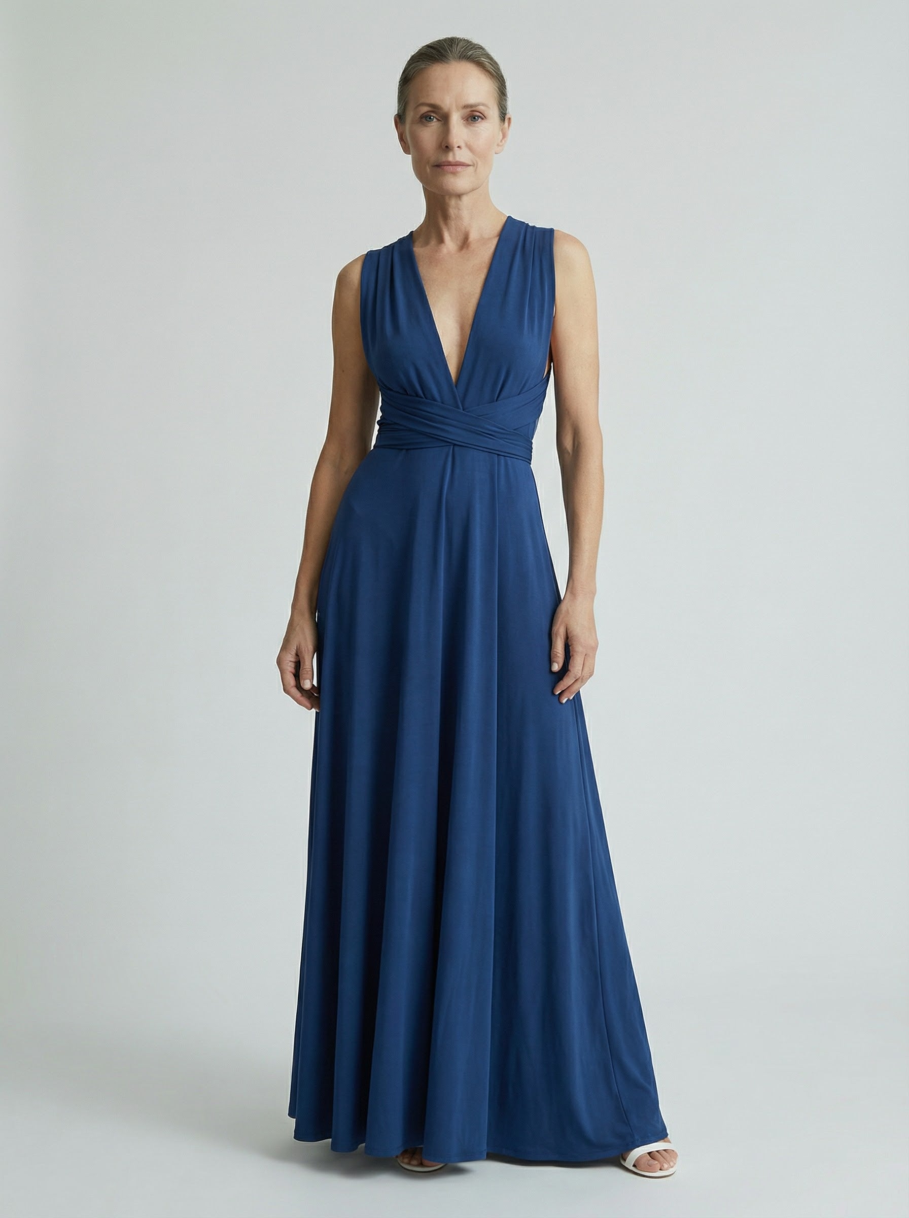 Robe femme dos nu multi position soirée | Maxi