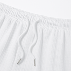 Ensemble homme été décontracté deux pièces t-shirt et short à cordon
