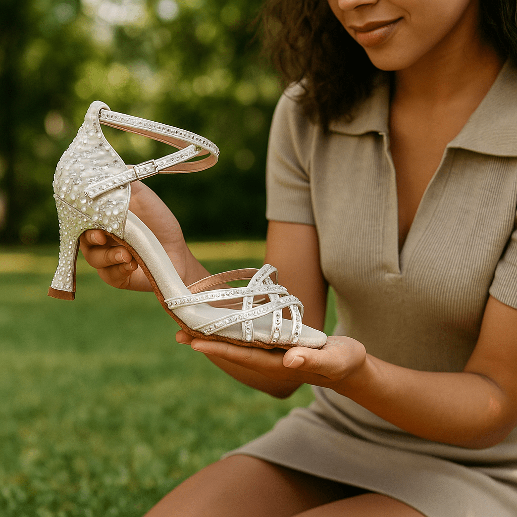 Sandales À Lanières De Soirée Femme | Strass