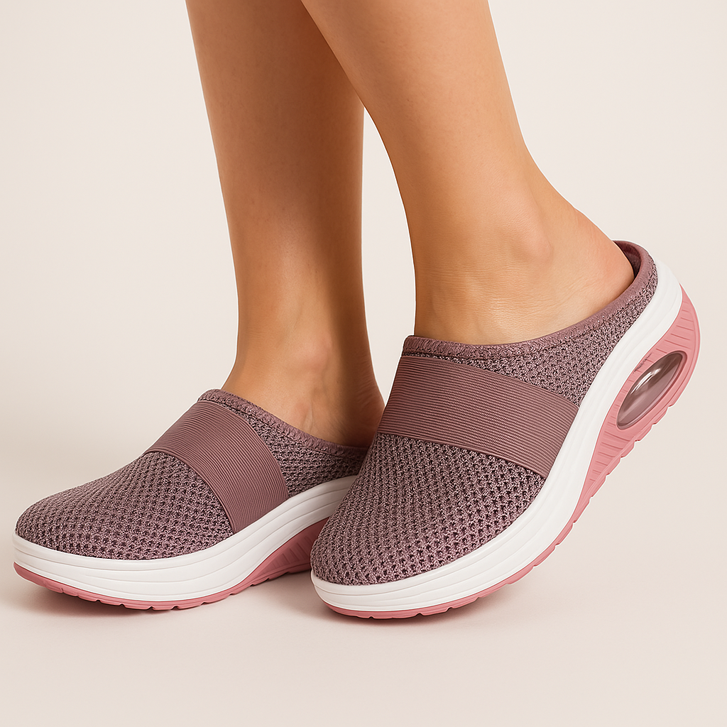 Chaussons Orthopédiques À Enfiler Femme | Maille