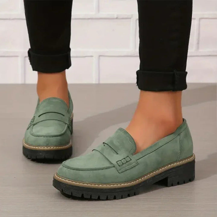 Mocassins à enfiler femme | plateforme