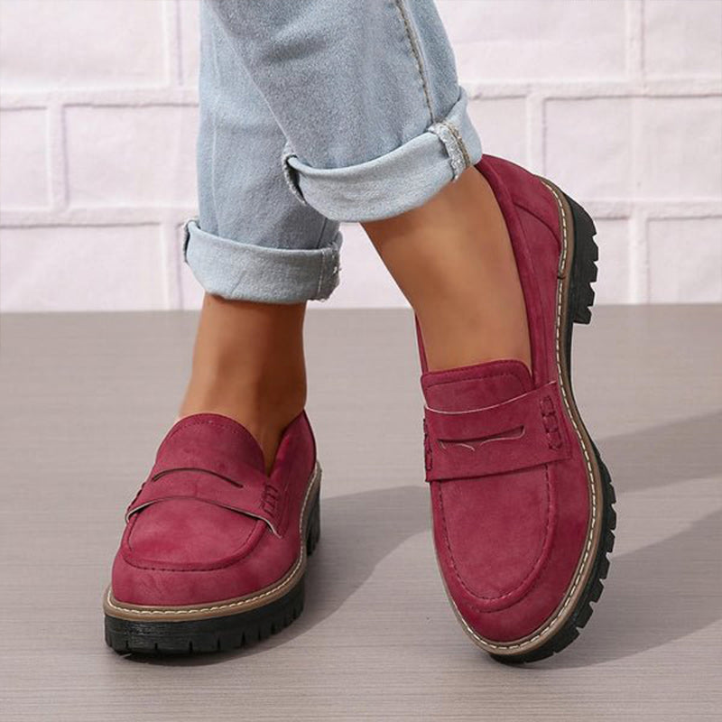 Mocassins à enfiler femme | plateforme