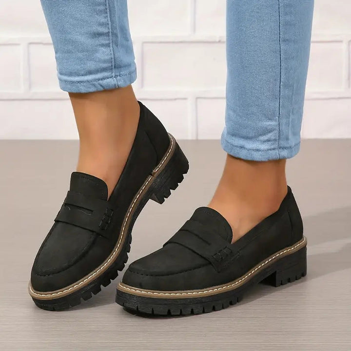 Mocassins à enfiler femme | plateforme