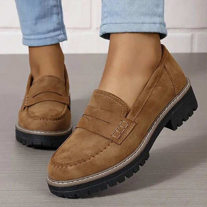 Mocassins à enfiler femme | plateforme