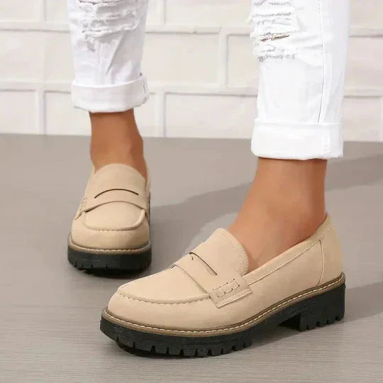 Mocassins à enfiler femme | plateforme